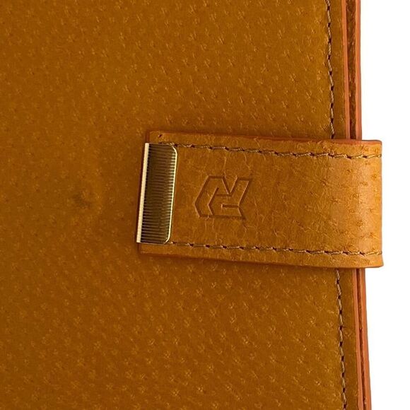 Autodromo Collector Car Key Folio Organizer Cognac Pig Leather Handmade Italy - Picture 3 of 11